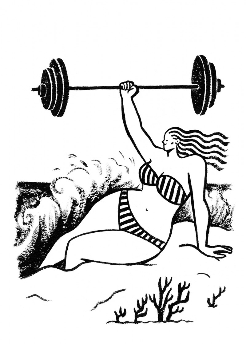 La femme musclée La femme musclée