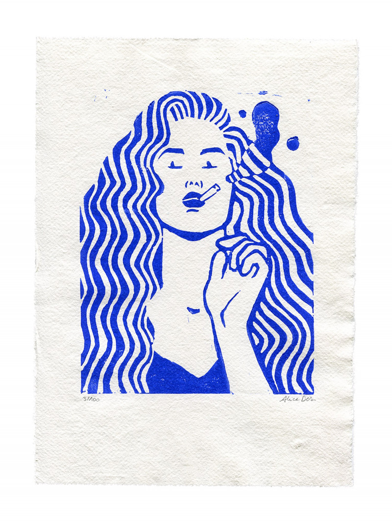 La fumeuse La fumeuse
