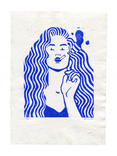 La fumeuse