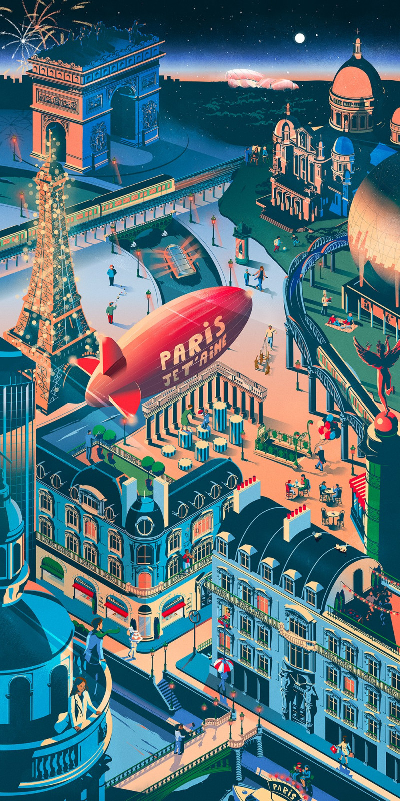 Paris, Je t'aime Paris, Je t'aime