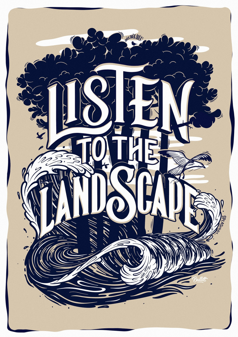 Listen to the landscape (couleur café) Listen to the landscape (couleur café)