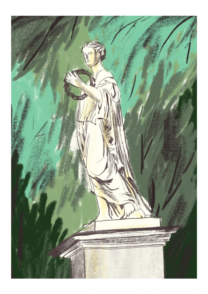Tuileries - Statue