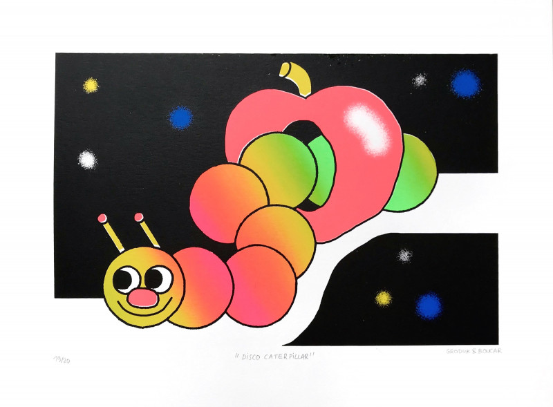 Disco caterpillar Disco caterpillar