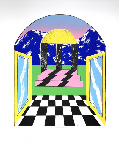 Kiosque - Vue Est