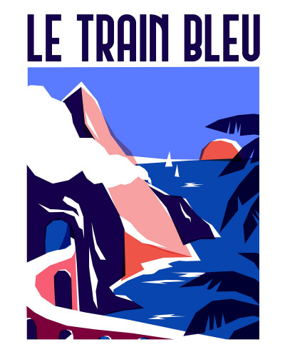 Le train bleu