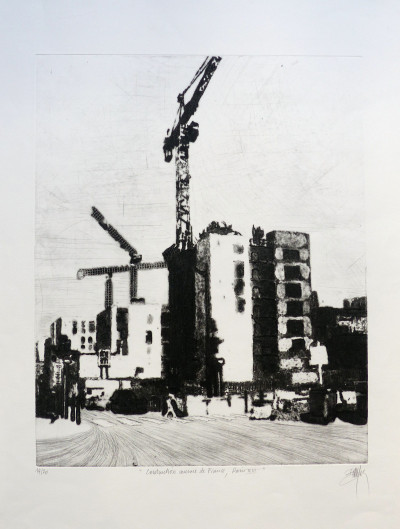 Construction Avenue de France Paris 13e
