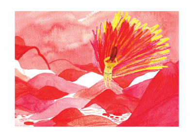 La femme volcan