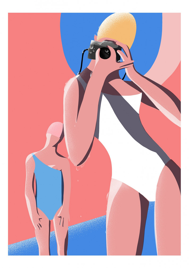 Les nageuses amazones (grand) Les nageuses amazones (grand)