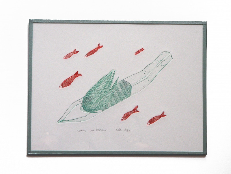 Comme un poisson (Sous-verre) Comme un poisson (Sous-verre)