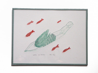 Comme un poisson (Sous-verre)