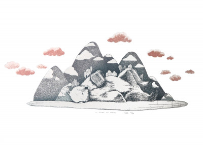En suivant les nuages