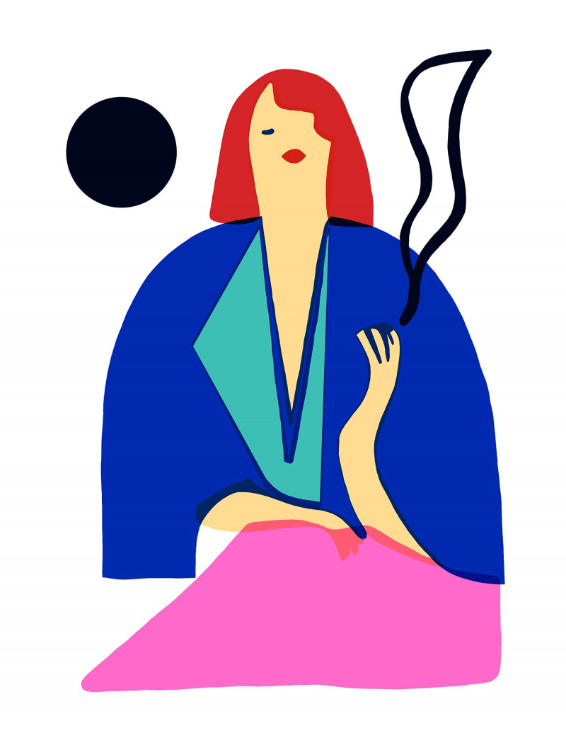 Femme à la cigarette