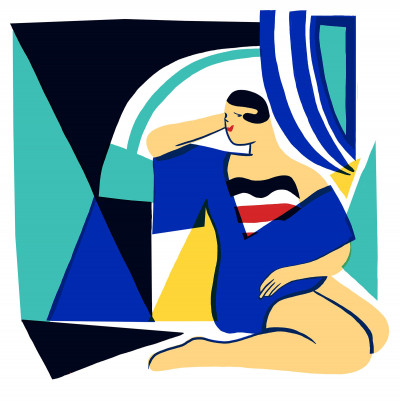 Femme à la fenêtre