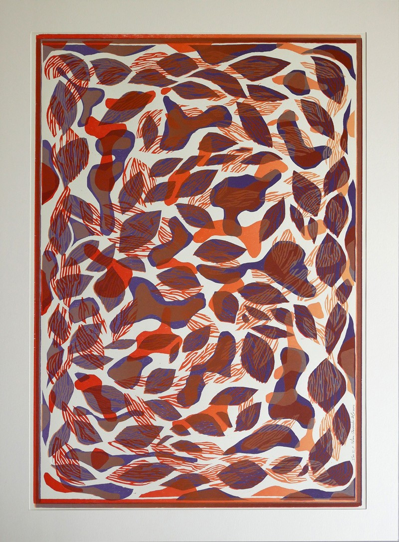 Iles - Violet & orange Iles - Violet & orange