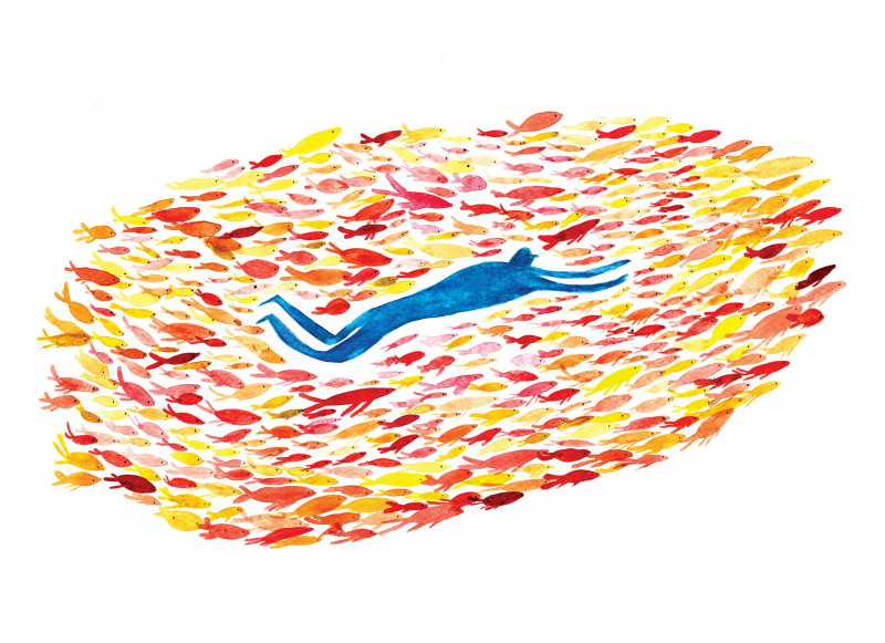 L'homme aux poissons L'homme aux poissons