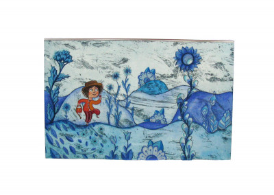 Le petit jardinier (bleu)