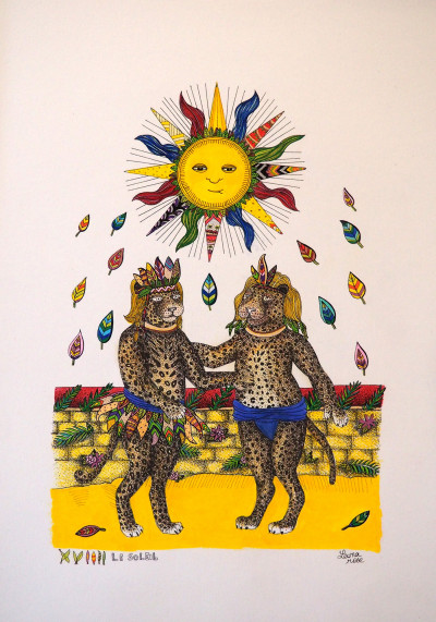 Tarots "Le soleil"