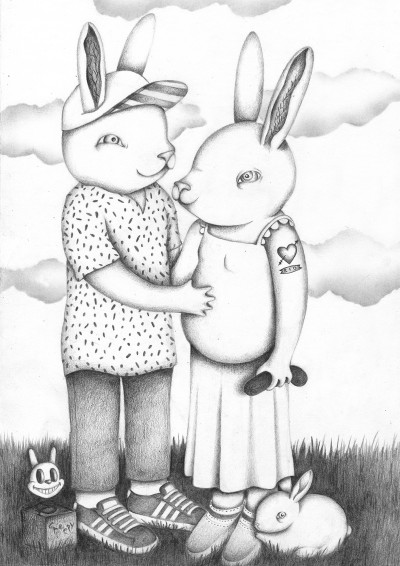 Lapins d'amour