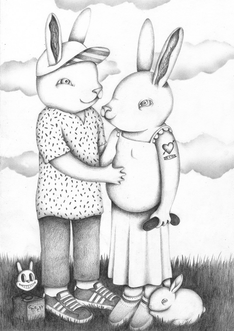 Lapins d'amour