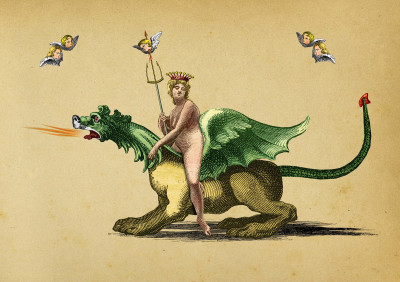 Dragon pique angelot
