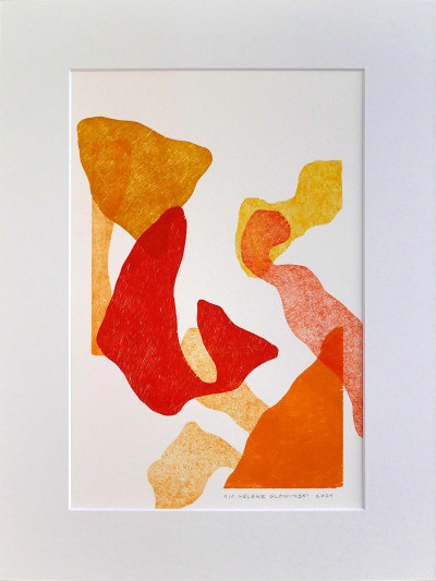 Variation n°2 en orange (2-2)