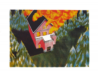 Burning house I