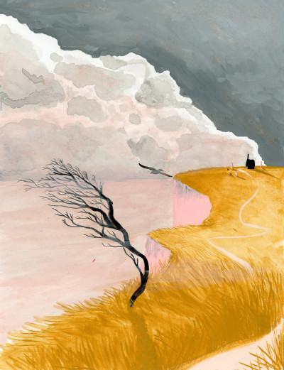 La grande falaise, près de la chapelle (exclusive artwork)