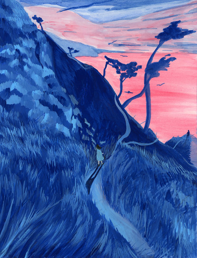 Dernier virage avant la grande plage (exclusive artwork)