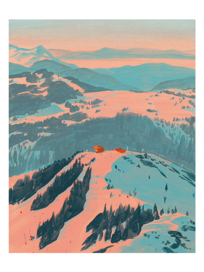 Au sommet