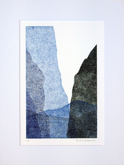 Variation n°1 en bleu - 28
