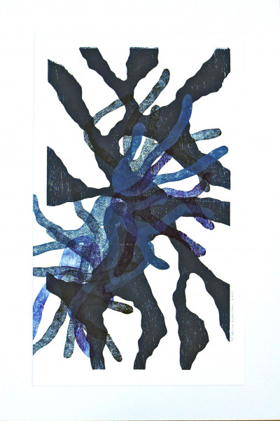 Perturbation n°1 bleu & bleu