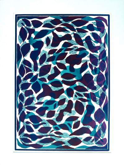 Iles - Bleu & Violet