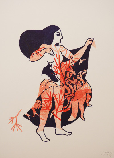 Le manteau - EVELYNE MARY