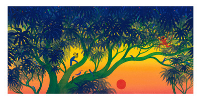 Un singe en été
