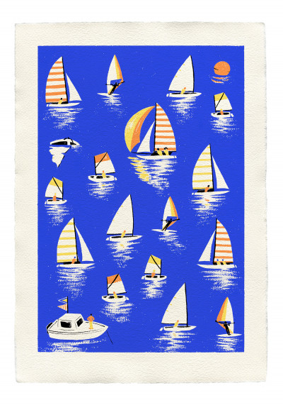 La régate (oeuvre unique)