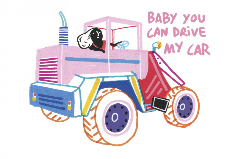Baby you can drive my car
