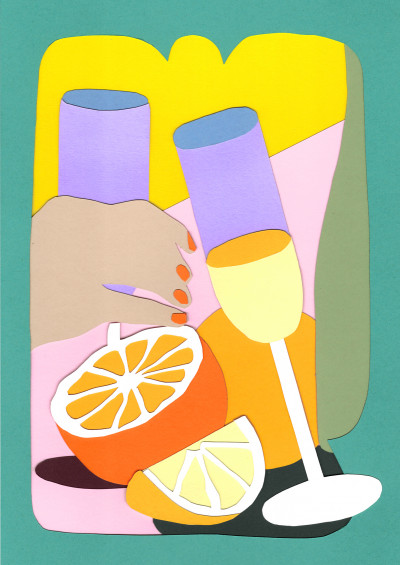 Les mimosas de Caroline (oeuvre unique)