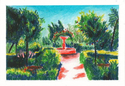 Les jardins de l'Alcázar (oeuvre unique)