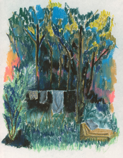Quand la forêt devient sombre (oeuvre unique)