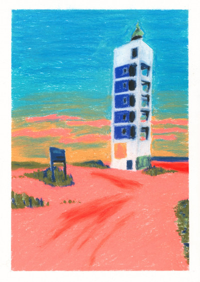 Un phare dans les Asturies (exclusive artwork)