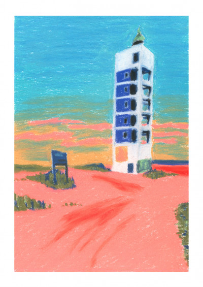 Un phare dans les Asturies