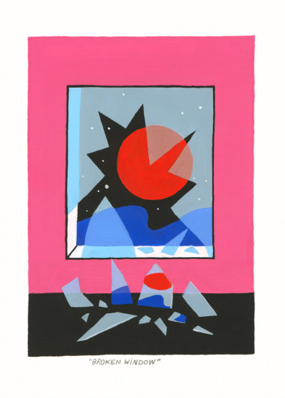 Broken window
