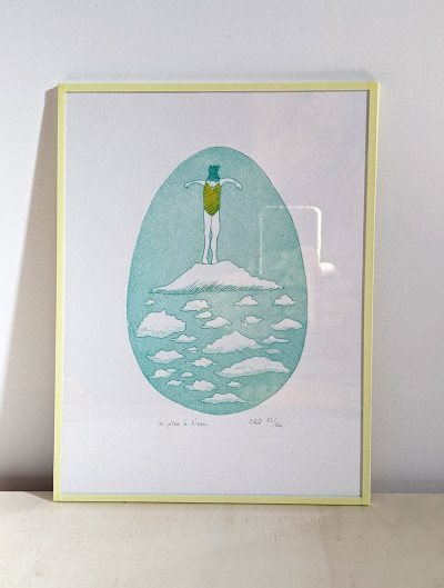 Se jeter à l'eau (SOUS VERRE)