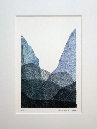 Variation n°1 en bleu - 42