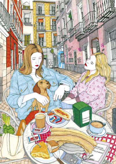 Breakfast in Malasaña