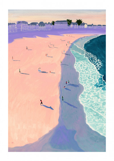 Octobre sur la plage