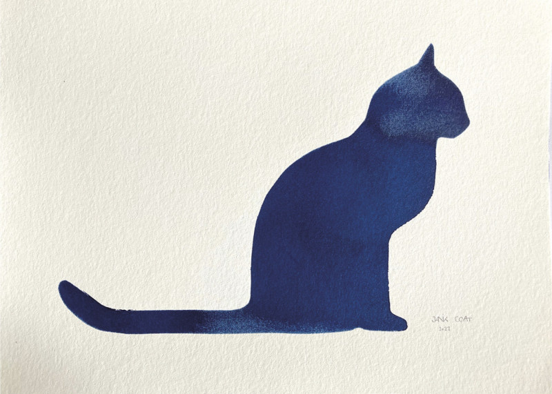 Igor, chat bleu (oeuvre unique)