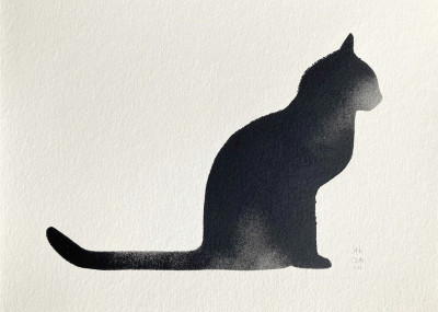 Igor, chat noir (oeuvre unique)