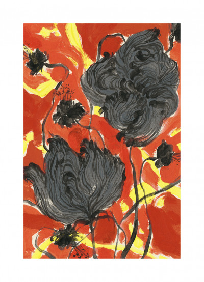 Fleurs noires (petit)