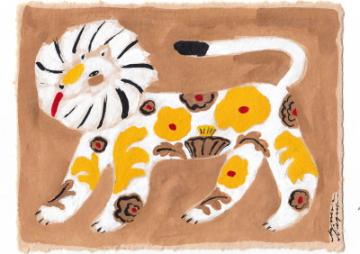 The flower leo 3 (oeuvre unique)